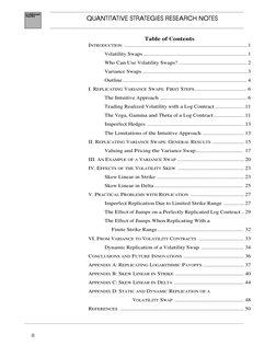 QUANTITATIVE STRATEGIES RESEARCH NOTES
Sachs
Goldman
0
Table of Contents
INTRODUCTION .......................................