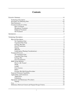 Contents
Executive Summary...................................................................................................