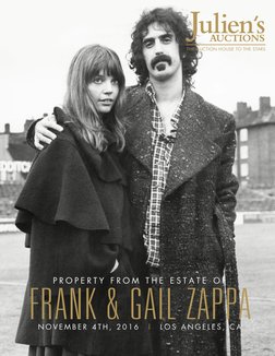 Frank & Gail Zappa
n o v e m b e r 4 t h , 2 0 1 6 | l o s a n g e l e s , c A
P r o p e r t y F r o m T h e E s t