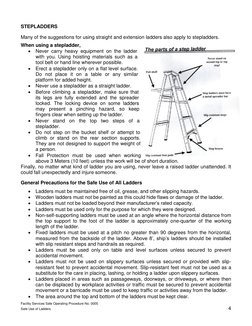 Facility Services Safe Operating Procedure No. 0005