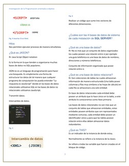 Investigación de la Programación orientada a objetos
7
Fig. 4 insertar JS en html.
Hilos
Nos permiten ejecutar proc