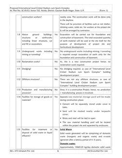 Proposed International Level Cricket Stadium cum Sports Complex
At: Plot No. SC-01/CS, Sector 152, Noida, District: Gauta