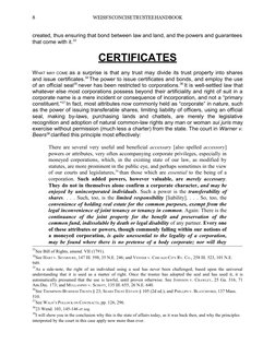 8
WEISS’S CONCISE TRUSTEE HANDBOOK
created, thus ensuring that bond between law and land, and the powers and guarantees
th