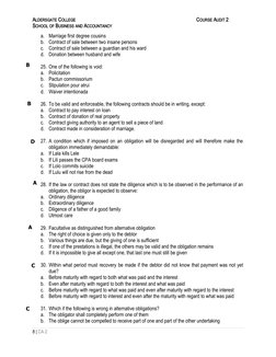 ALDERSGATE COLLEGE
COURSE AUDIT 2
SCHOOL OF BUSINESS AND ACCOUNTANCY
a.