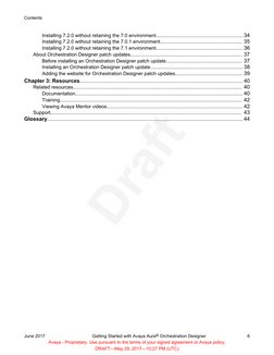 Installing 7.2.0 without retaining the 7.0 environment.......................................................... 34
Installin