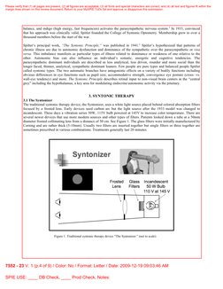 balance, and indigo (high energy, fast frequencies) activates the parasympathetic nervous system.1 In 1933, convinced