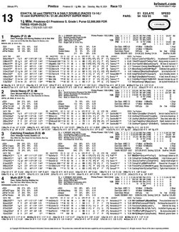(c) Copyright 2024 Bloodstock Research Information Services www.brisnet.com This product was created with data that were sup