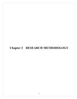 Chapter 2 RESEARCH METHODOLOGY
7