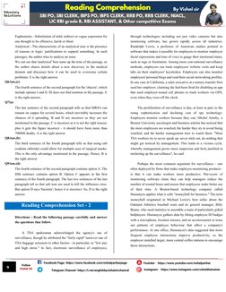 9
By Vishal sir
SBI PO, SBI CLERK, IBPS PO, IBPS CLERK, RRB PO, RRB CLERK, NIACL,
LIC RBI grade B, RBI ASSISTANT