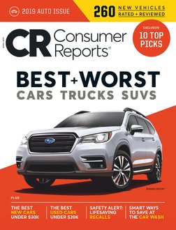 PLUS
APRIL 2019
10 TOP
PICKS
EXCLUSIVE
THE BEST
NEW CARS
UNDER $30K
THE BEST
USED CARS
UNDER $20K
SAFETY ALERT: