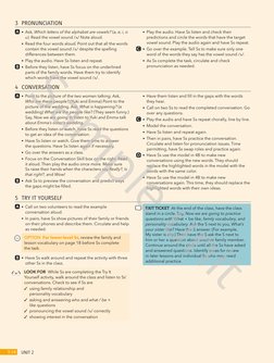 UNIT 2
T-19
3 PRONUNCIATION
• Ask, Which letters of the alphabet are vowels? (a, e, i, o
u). Read the vowel sound /ʌ/ N