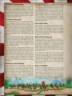 M
PLANNING THE PACIFIC WAR
Japan’s plan consisted of a southern and eastern prong. The
‘Southern Plan’ was designed to captur