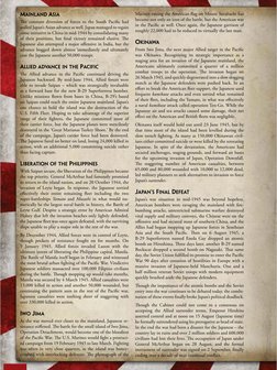 fL-
MAINLAND ASIA
The constant diversion of forces to the South Pacific had
stalledJapan’s Asian advance as well.Japan manage