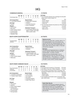 Siege of Vraks
133
HQ
Unit Composition:
• 1 Commissar-General
Unit Type:
• Infantry
Wargear:
• Flak armour
• Bolt pistol
• Cl