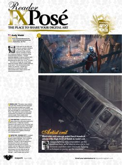 8
April 2016
Email your submissions to fxpose@imaginefx.com (mailto:fxpose@imaginefx.com)
the place to share your DIGItal art