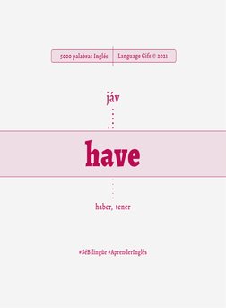 5000 palabras Inglés
#SéBilingüe #AprenderInglés
8