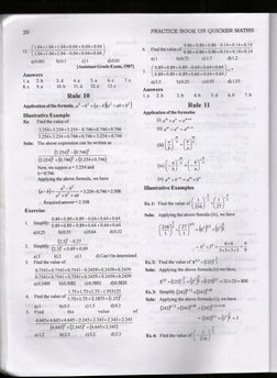 20
PRACTICE BOOK ON QUICKER MATHS
13.
1.04 x 1.04 +1.04 x 0.04 + 0.04 x 0.04
1.04 x 1.04 x 1.04 - 0.04 x 0.04 x 0.04
a)