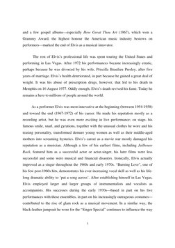 3
and a few gospel albums—especially How Great Thou Art (1967), which won a
Grammy Award, the highest honour the American
