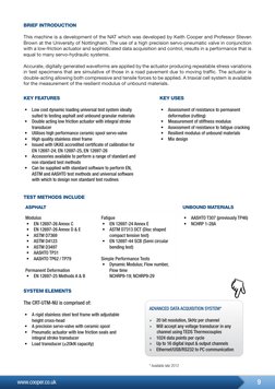 9
www.cooper.co.uk
BRIEF INTRODUCTION
This machine is a development of the NAT which was developed by Keith Cooper and Profes