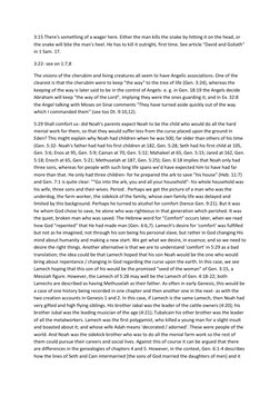 3:15 There's something of a wager here. Either the man kills the snake by hitting it on the head, or
the snake will bite the