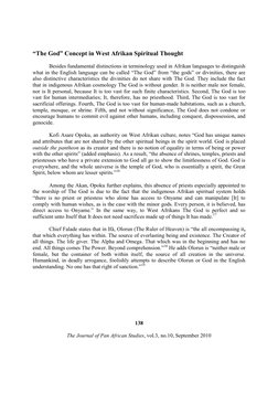 “The God” Concept in West Afrikan Spiritual Thought
Besides fundamental distinctions in terminology used in Afrikan languages