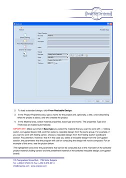 2. To load a standard design, click From Resizable Design.
3. In the Project Properties area, type a name for the proj