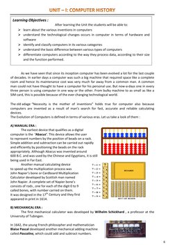 As we have seen that since its inception computer has been evolved a lot for the last couple
of deca