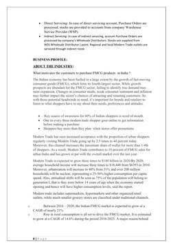 
Direct Servicing- In case of direct servicing account, Purchase Orders are
processed, stocks are provided to accounts from
