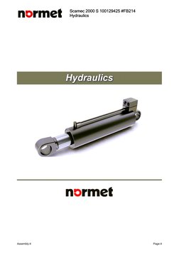 Scamec 2000 S 100129425 #FB214
Hydraulics
Assembly:4
Page:4