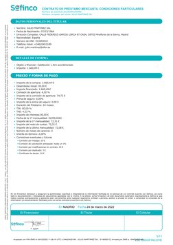 01C1022022032412010625000000128792
CONTRATO DE PRÉSTAMO MERCANTIL CONDICIONES PARTICULARES.
Número de solicitud:2022030010049