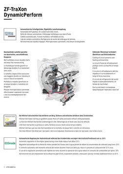 9 LTM 1100-5.3
ZF-TraXon
DynamicPerform
---
Automatisiertes Schaltgetriebe, Ölgekühlte Lamellenkupplung,
Automated shi