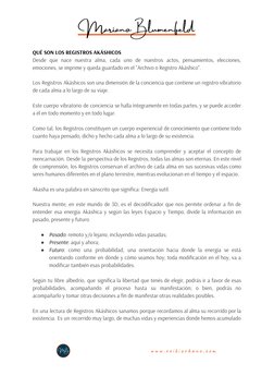 QUÉ SON LOS REGISTROS AKÁSHICOSʙ
Desde que nace nuestra almaɲ cada uno de nuestros actosɲ pensamientosɲ eleccionesɲ
ʙ
ʙ
ʙ
ʙ