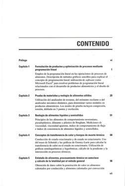 Prólogo
Capítulo 1
CONTENIDO
formulación de productos y optimización de procesos mediante
programación lineal
EmpIco de la pr