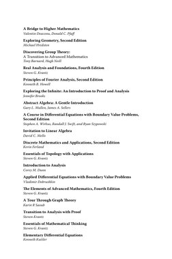 A Bridge to Higher Mathematics
Valentin Deaconu, Donald C. Pfaff
Exploring Geometry, Second Edition
Michael Hvidsten
Discover