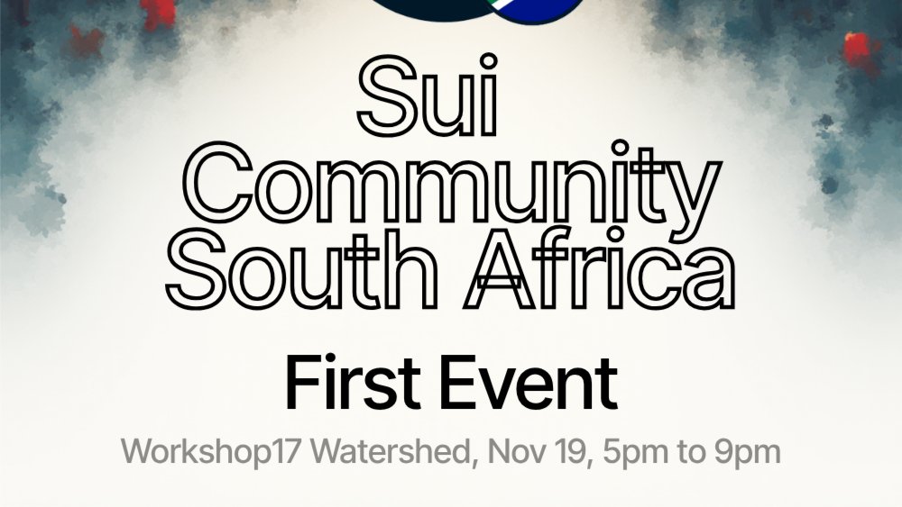 Sui Cape Town Meet Up