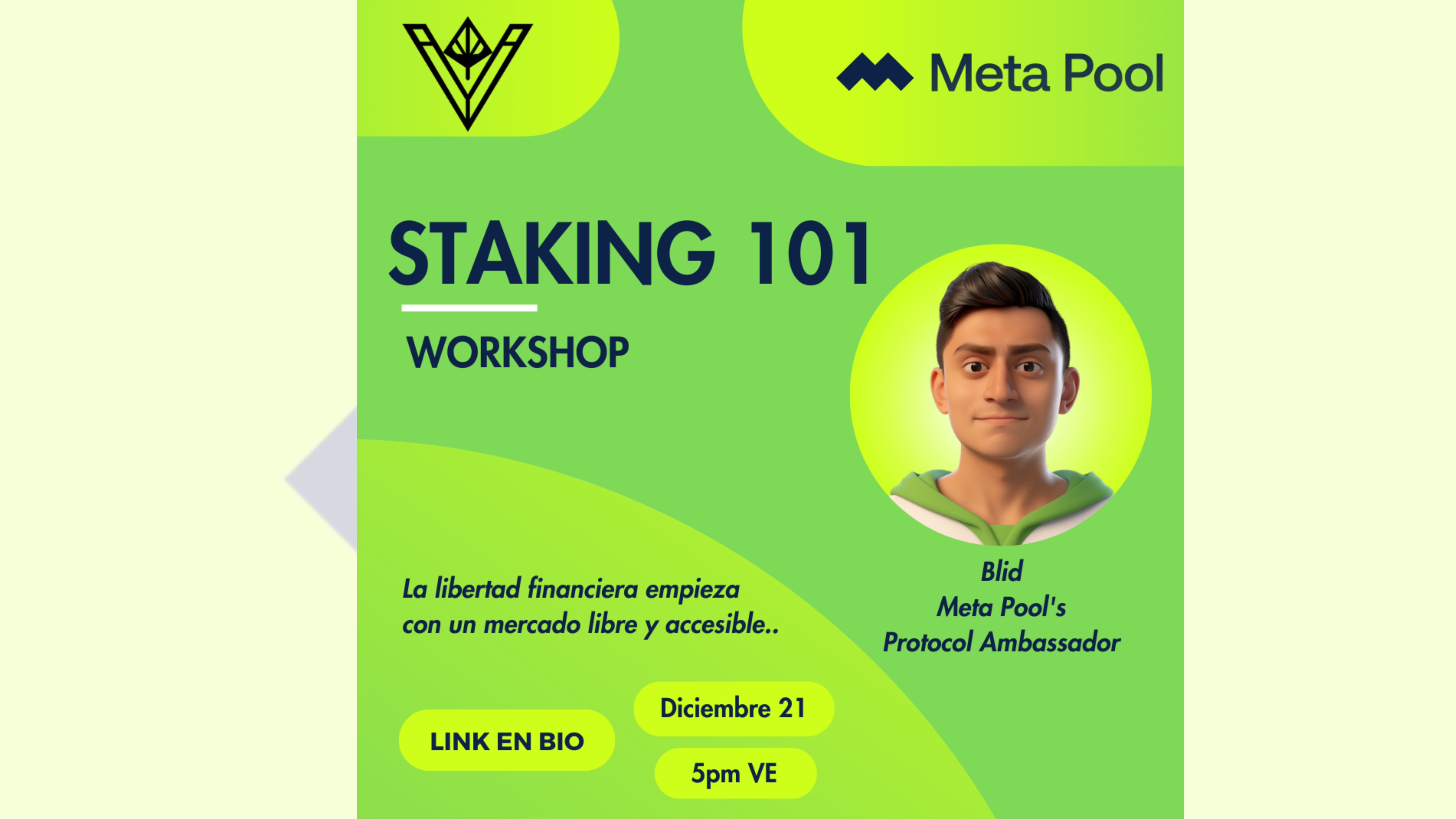 [Workshop] LiquidStaking con Meta Pool