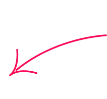 Illustration d'une flèche rouge