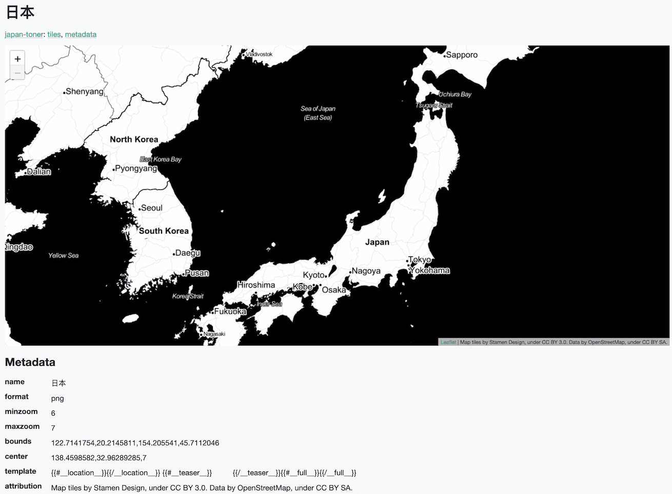 Visit Serving map tiles from SQLite with MBTiles and datasette-tiles