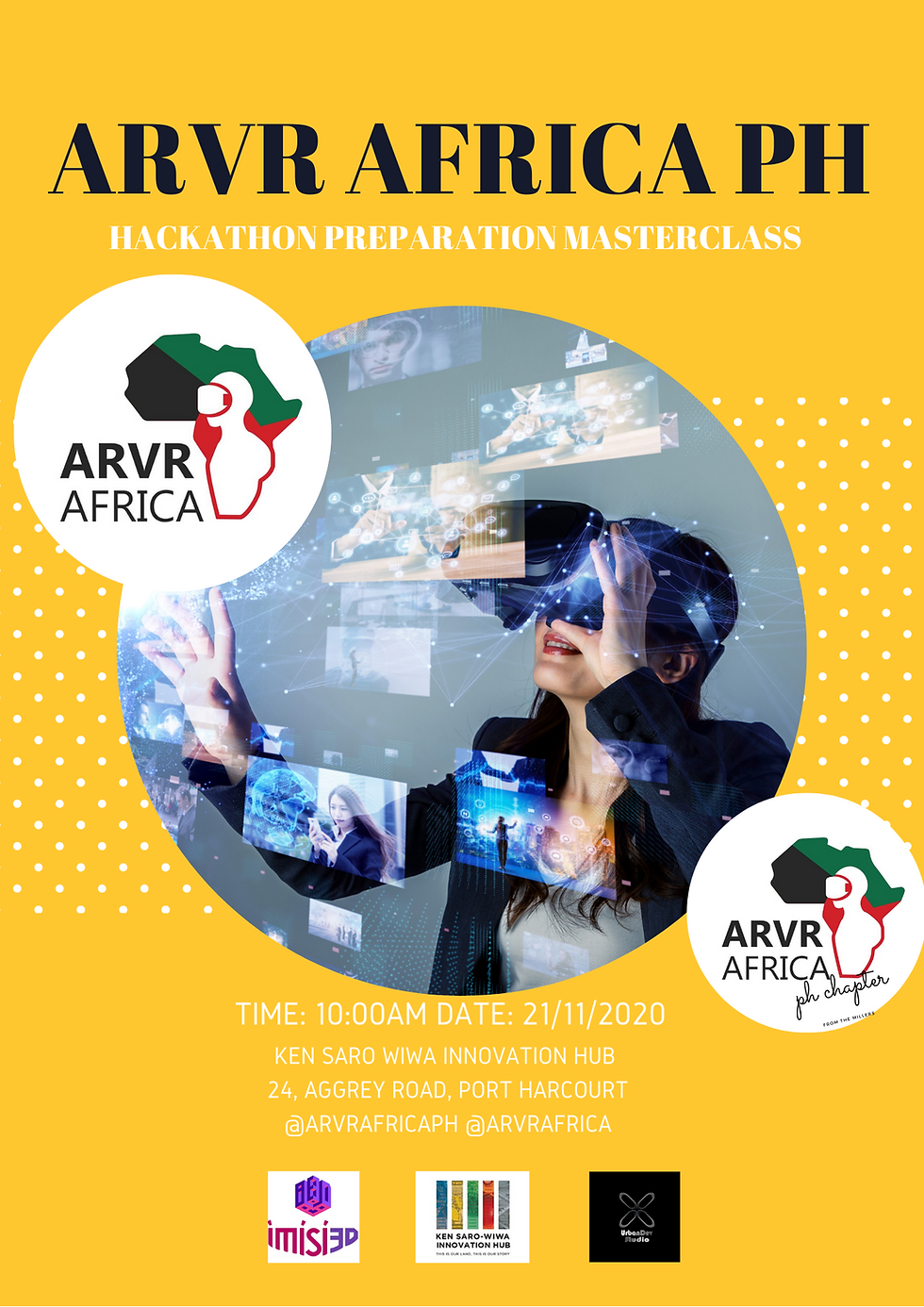 AR/VR Africa Port Harcourt chapter Hackathon preparation meetup 6.0