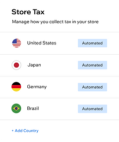 Tax windoq options