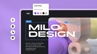 Дизайнерський сайт, створений за допомогою редактора Wix.