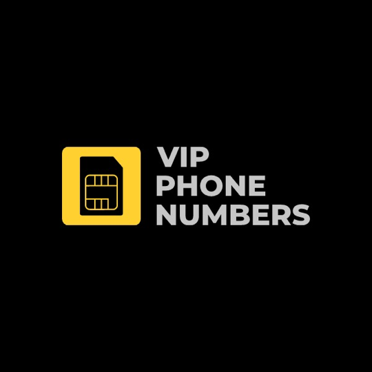 Logo de VIP Phone Numbers avec icône de carte sim