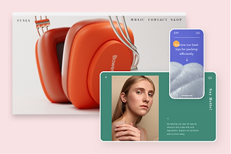 Ескіз допису в блозі. На зображенні показані приклади різних дизайнів.