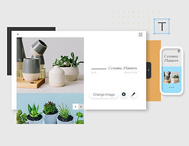 Online Store for Ceramic Planters