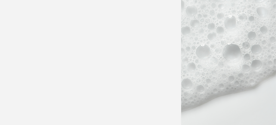 Background photo of one of the soap products with the parallax scrolling effect