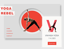 Bookings Website for a Yoga Studio