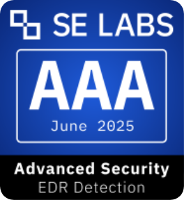 SE Labs AAA rating for EDR Detection