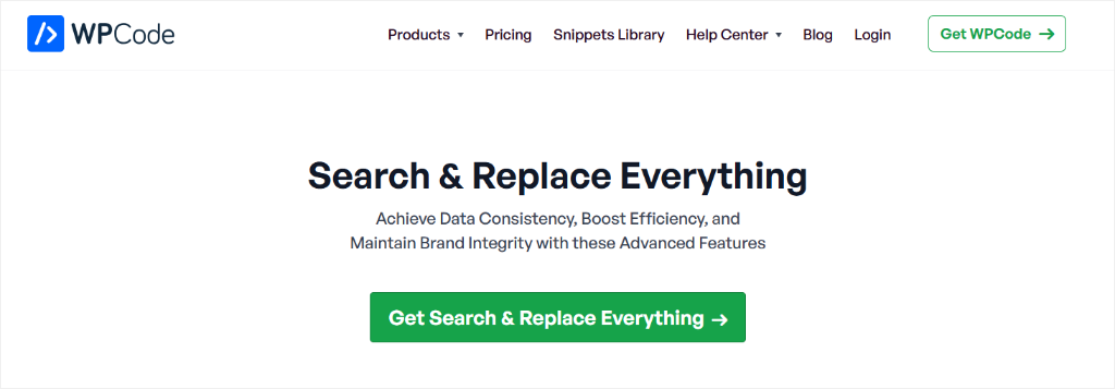 search and replace