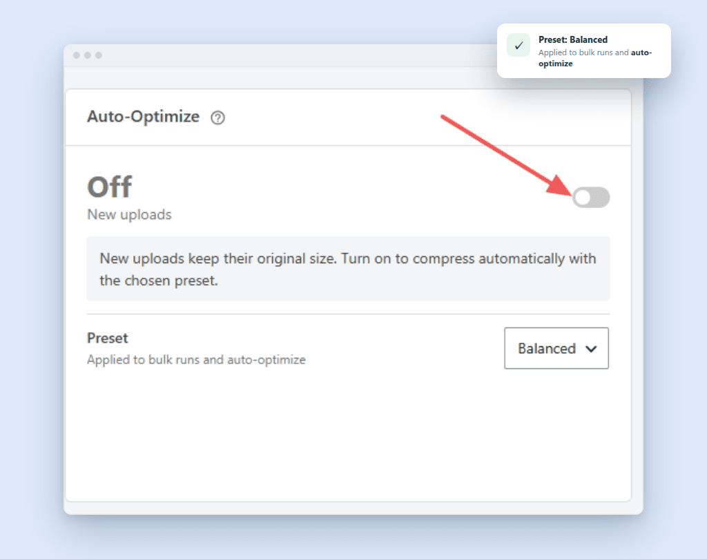 image optimizer wpcode auto optimize
