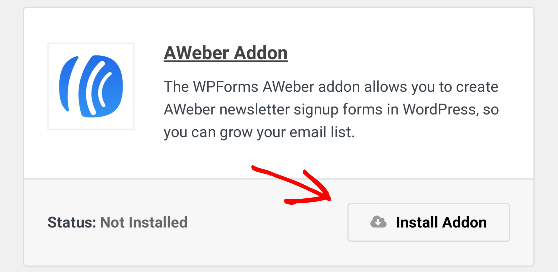 install-addon - WPForms